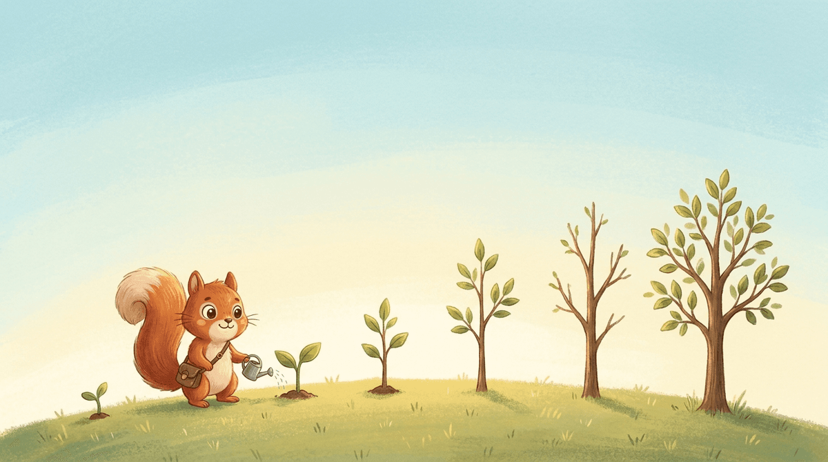The Grove — trees that only grow